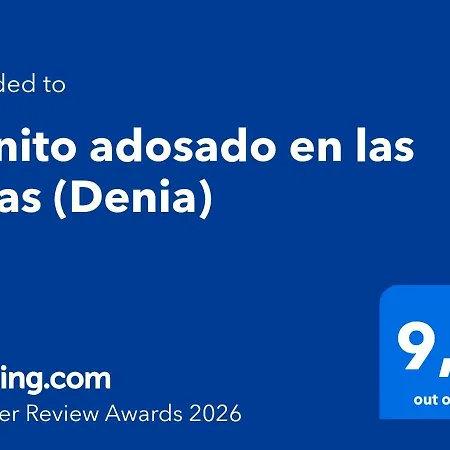 Nyaraló Bonito Adosado En Rotas Denia